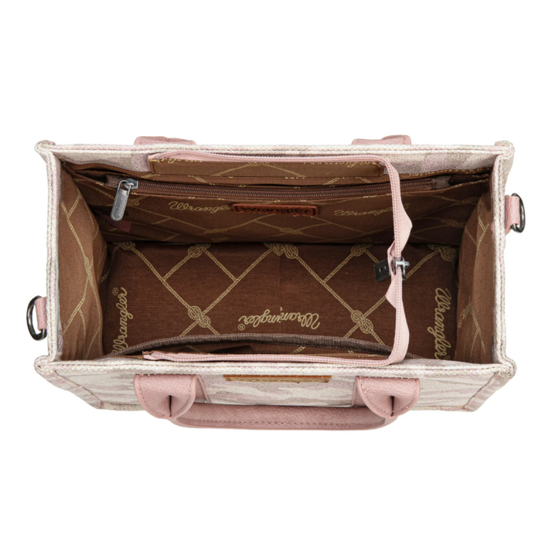 Wrangler Wrangler Camo Print Concealed Carry Tote - Pink