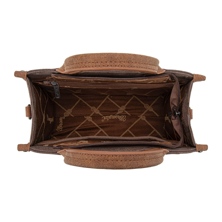 Wrangler Wrangler Buckle Tote - Coffee