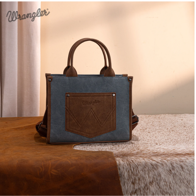 Wrangler Wrangler Buckle Tote - Jean