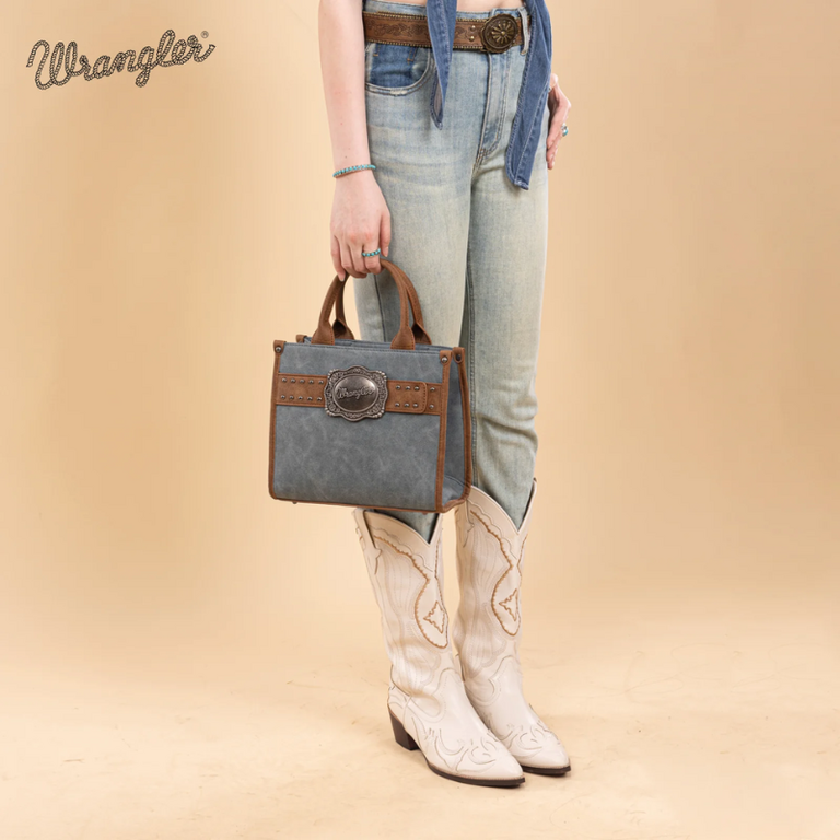 Wrangler Wrangler Buckle Tote - Jean
