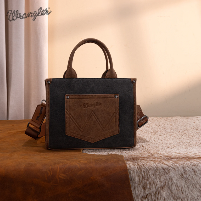 Wrangler Wrangler Buckle Tote - Black