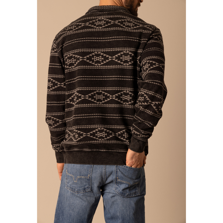 Kimes Kimes Crupper 1/4 Zip Pullover - Black