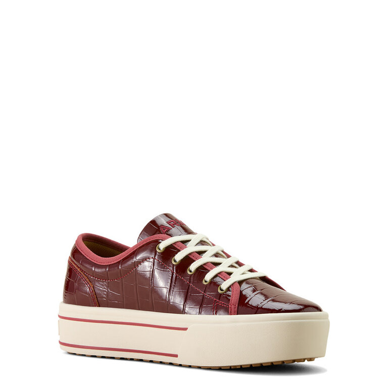 Ariat Ariat Skylar Luxe Dubonnet Croc Print - Red