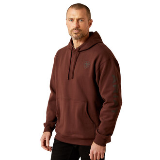 Ariat Ariat Logo Hoodie - Deep Mahogany