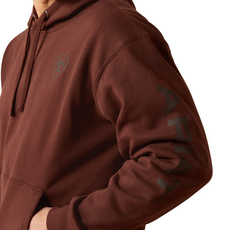 Ariat Ariat Logo Hoodie - Deep Mahogany