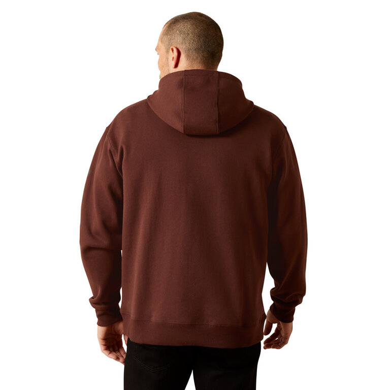Ariat Ariat Logo Hoodie - Deep Mahogany