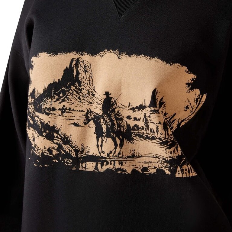 Ariat Ariat Outlaw Oversized Sweatshirt - Black