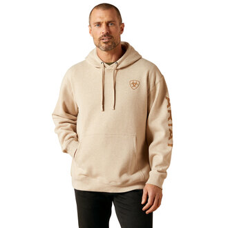 Ariat Ariat Logo Hoodie - Oatmeal Heather
