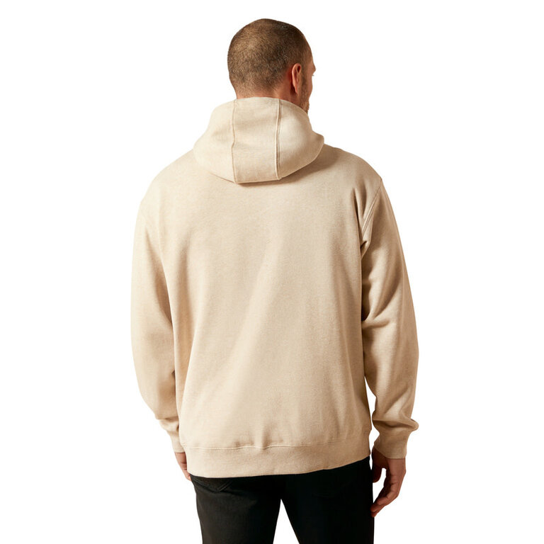Ariat Ariat Logo Hoodie - Oatmeal Heather