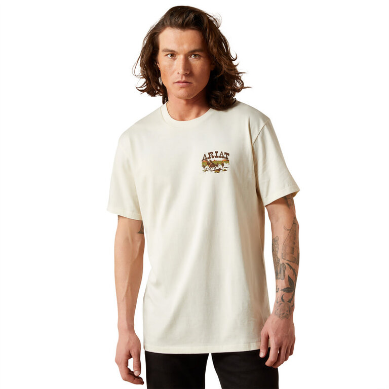 Ariat Ariat Pulp Western S/S Tshirt - Turtledove