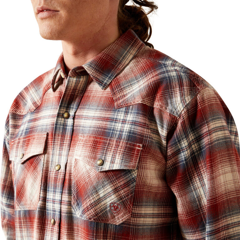 Ariat Ariat Harper Retro Snap L/S Shirt - Rust