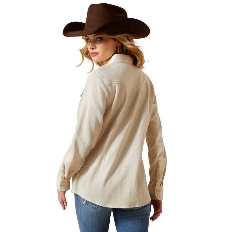 Ariat Ariat Papyrus Snap L/S Shirt - Papyrus Cord