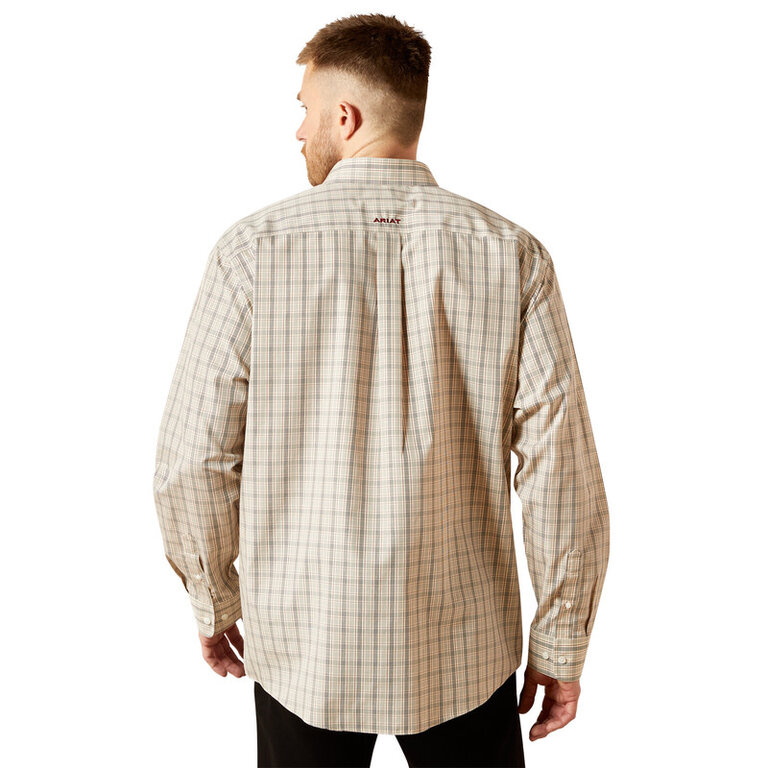Ariat Ariat Wrinkle Free Alam Classic Fit L/S Shirt - Cream