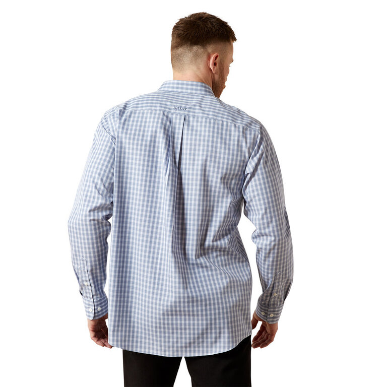 Ariat Ariat Wrinkle Free Fitted Brett L/S Shirt - Grey