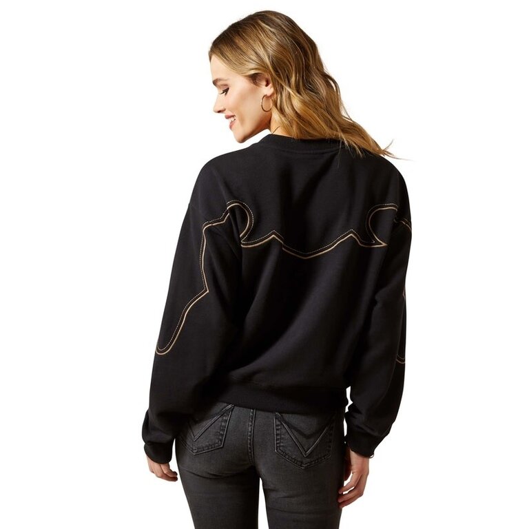 Ariat Ariat Hickory Sweatshirt - Black