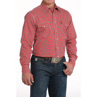 Cinch Cinch Snap L/S Shirt - Red