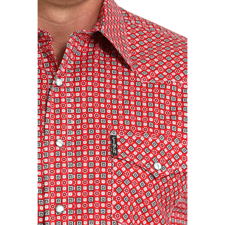 Cinch Cinch Snap L/S Shirt - Red