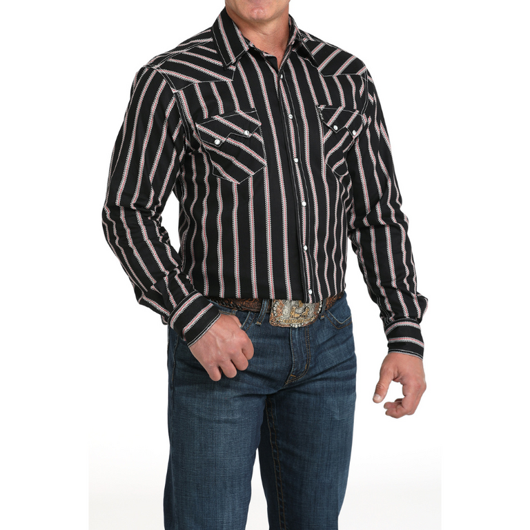 Cinch Cinch Snap L/S Shirt - Black