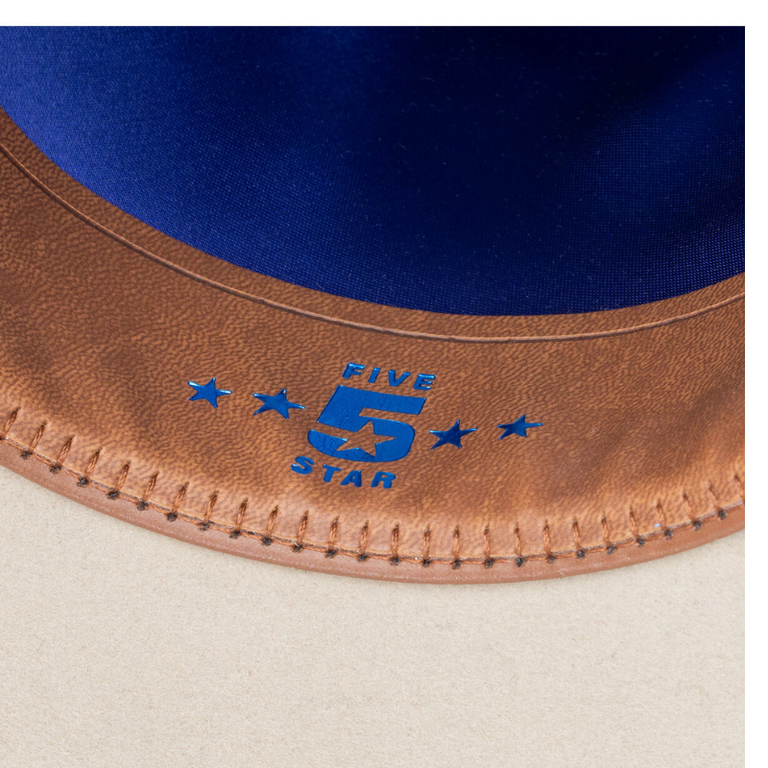 Resistol Five Star Felt Cowboy Hat - Silverbelly