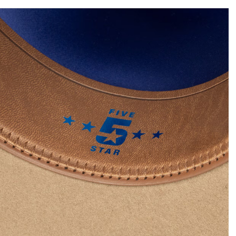 Resistol Five Star Felt Cowboy Hat - Sahara