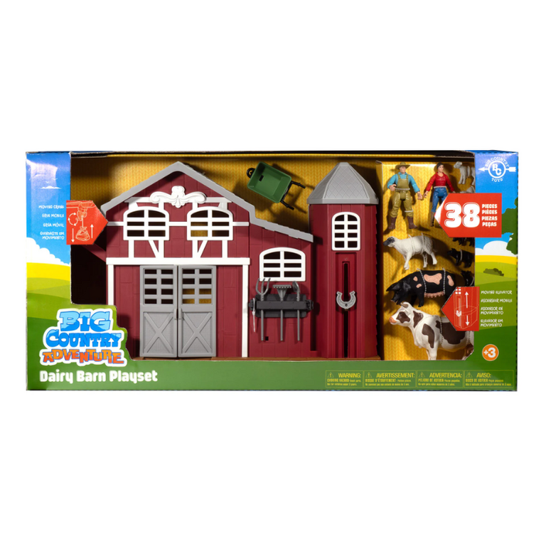 Big Country Toys Big Country Toys Dairy Barn Playset