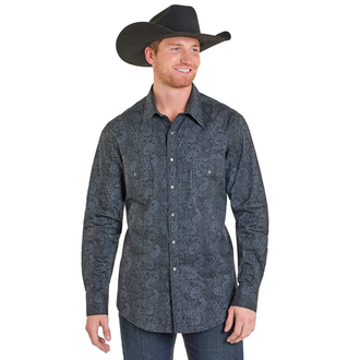 Rock and Roll Rock And Roll Paisley Printed L/S Snap Shirt