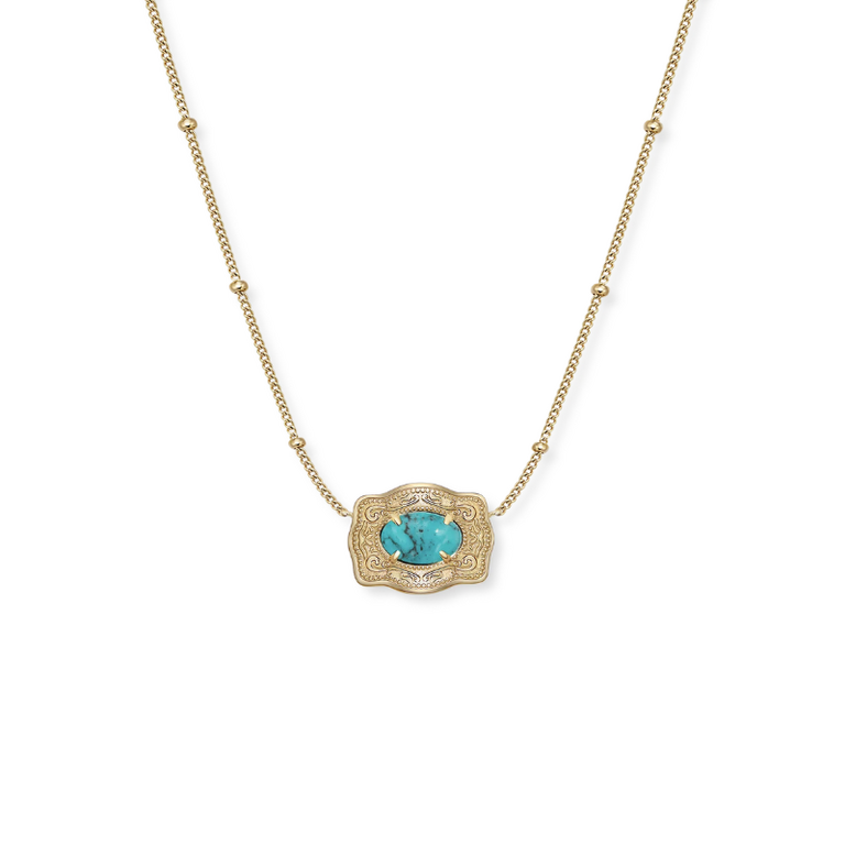 SpurWest SpurWest Oasis Buckle Necklace