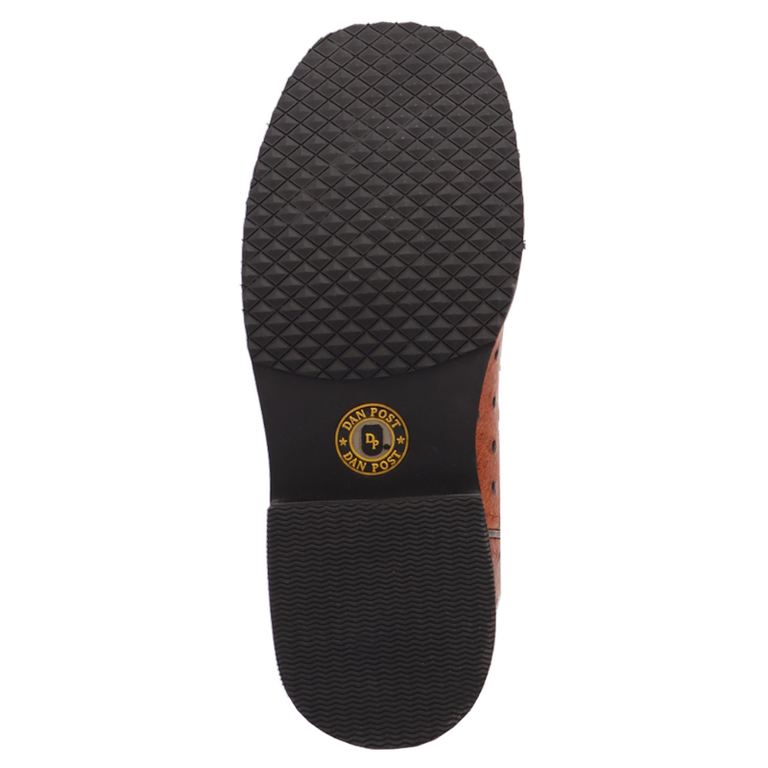 Dan Post Dan Post Jet Ostrich Print Boot - Cognac/Tan