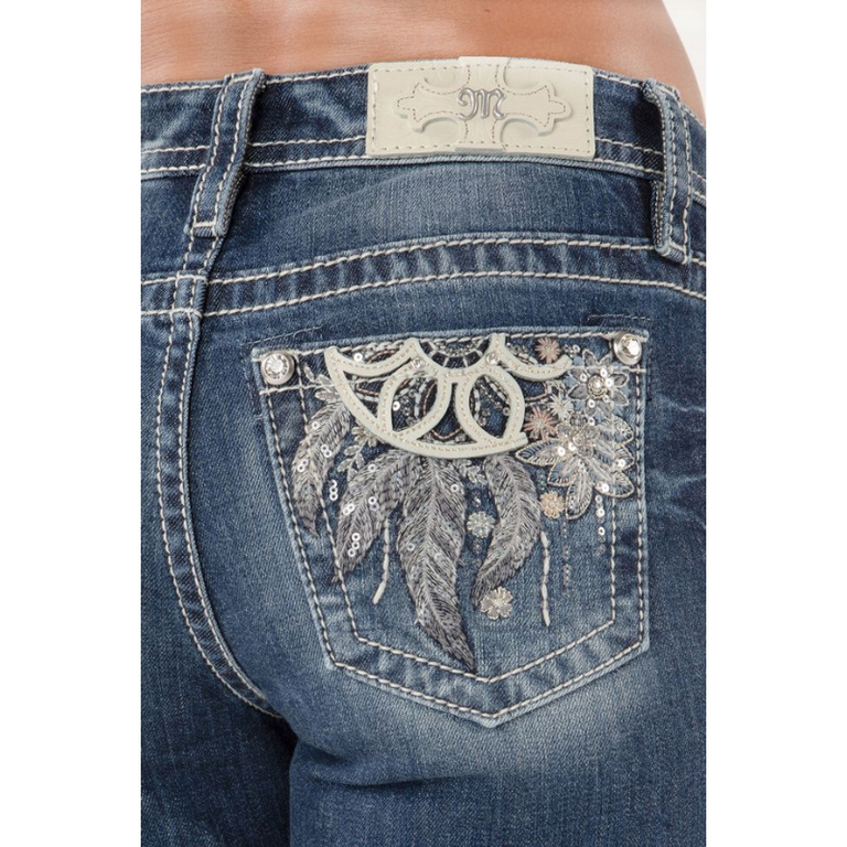 Miss Me Miss Me Mid Rise Boot Cut Jeans