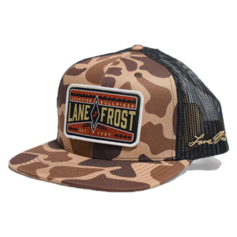 Lane Frost Lane Frost Apache Cap - Camo/Black