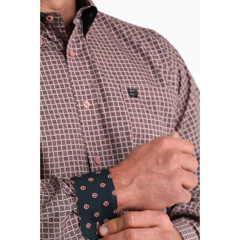 Cinch Cinch L/S Button Shirt - Pink