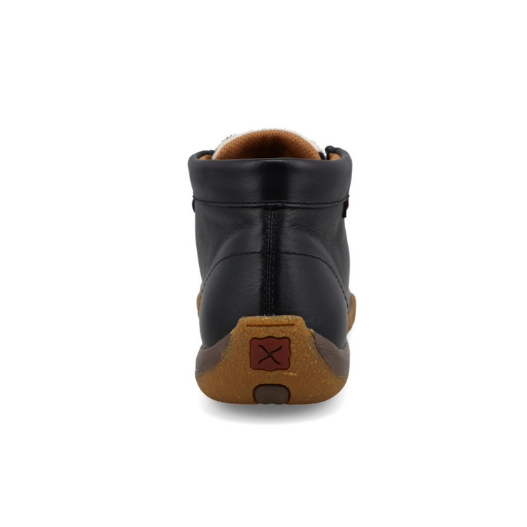 Twisted X Twisted X Chukka Driving Moc - Black & White Cowhide
