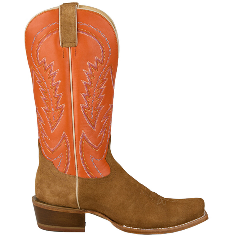 Tony Lama Tony Lama Jax Chestnut Suede Western Boot