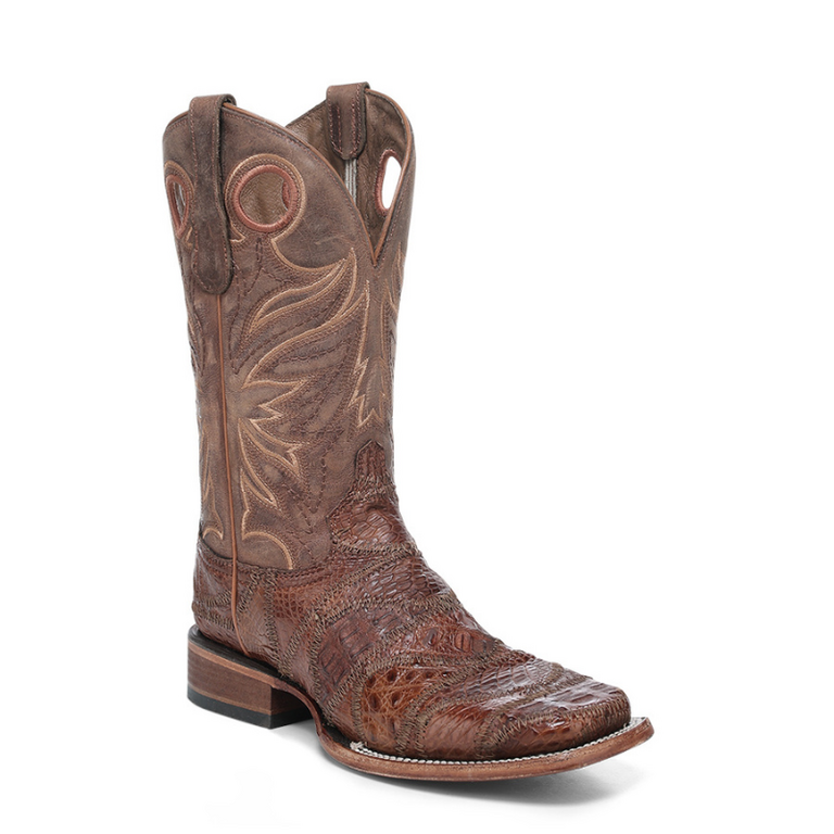 Circle G Circle G Shedron Patchwork Caiman Boots
