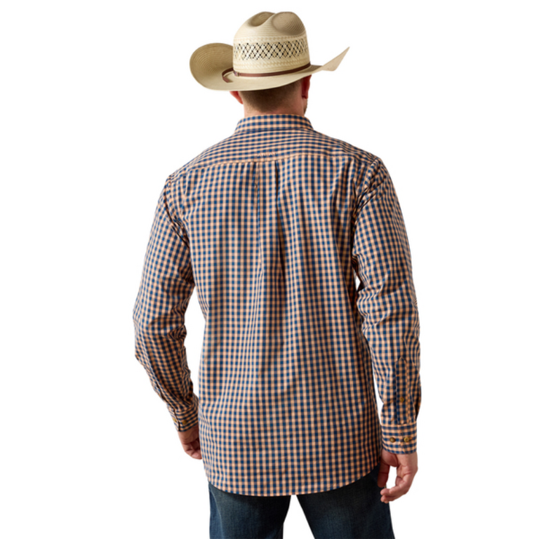 Ariat Ariat Pro Jeremy Fitted L/S Shirt - Emberglow Plaid