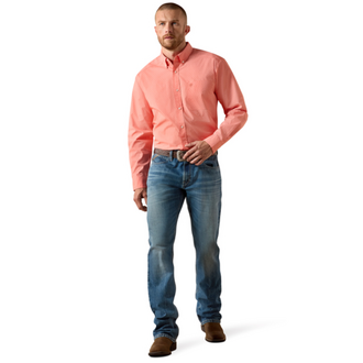 Ariat Ariat Casual Speckled L/S Shirt - Emberglow Speckled