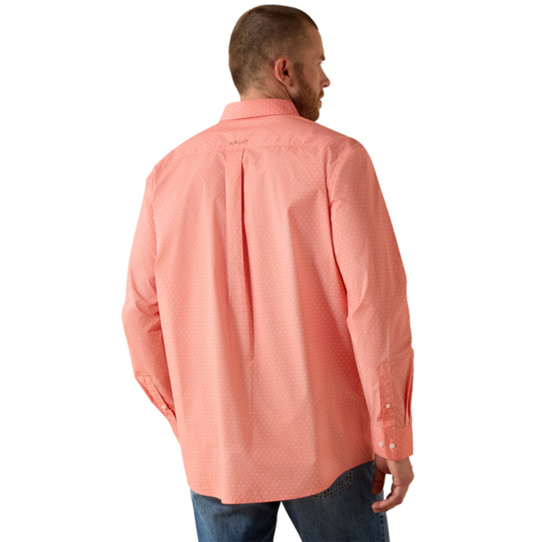 Ariat Ariat Casual Speckled L/S Shirt - Emberglow Speckled