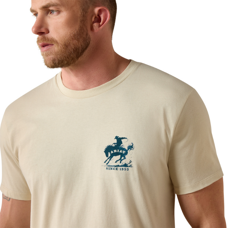 Ariat Ariat Split Freedom Tshirt - Natural