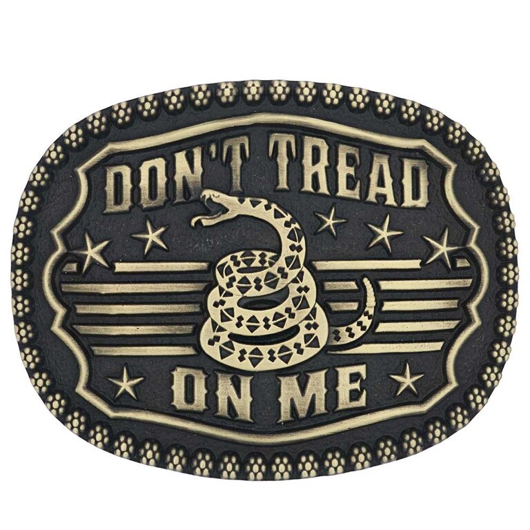 Montana Silversmiths Montana Silversmiths Don't Tread On Me Buckle