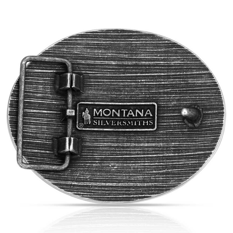 Montana Silversmiths Attitude By Montana Silversmiths Tri Color Rodeo Buckle