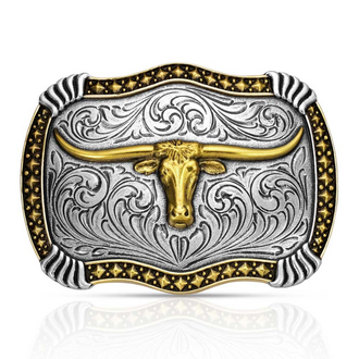 Montana Silversmiths Attitude By Montana Silversmiths Longhorn Legacy Buckle