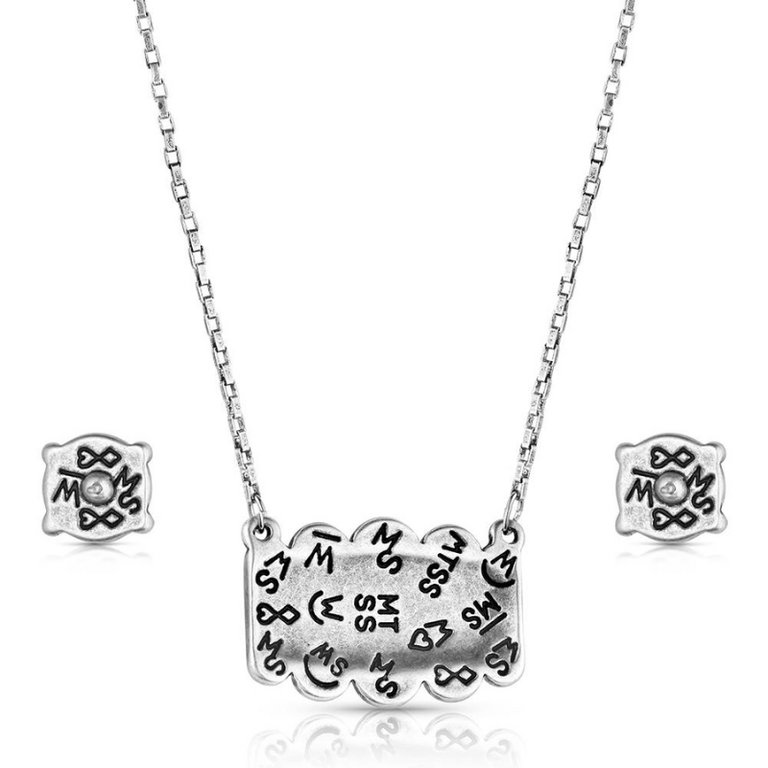 Montana Silversmiths Montana Silversmiths Turquoise Peaks Jewelry Set