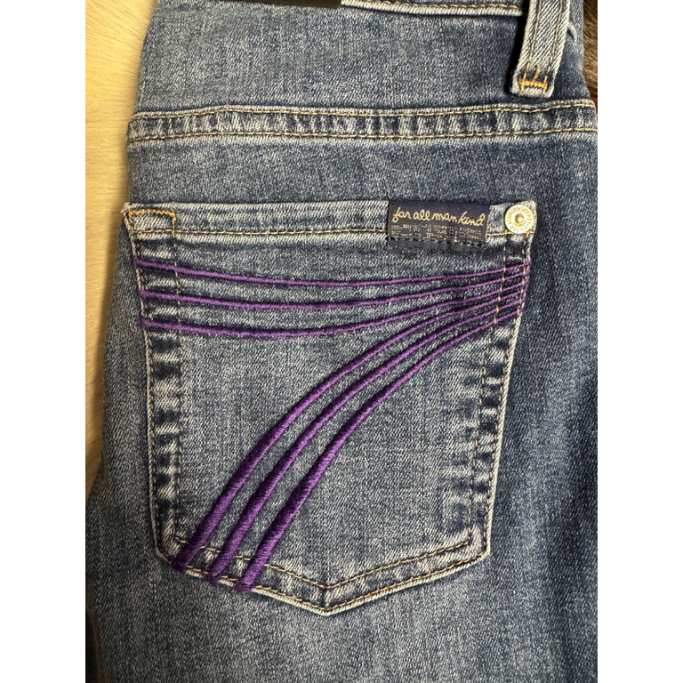 7 For All Mankind 7 For All Mankind Dojo Jeans - Purple