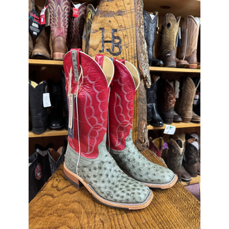 Anderson Bean Anderson Bean Mouse Bruciato Full Quill Ostrich Boots