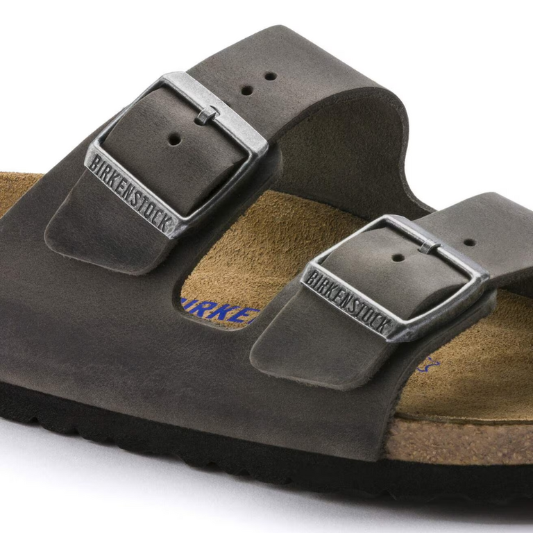 Birkenstock Arizona NU Oiled SFB - Iron