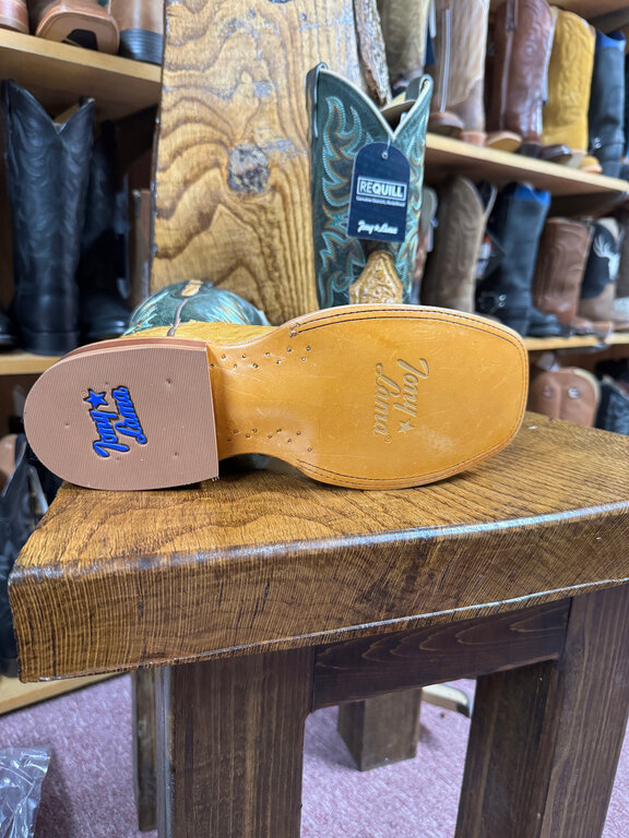 Tony Lama Tony Lama 11" "Requill" Ostrich Boots