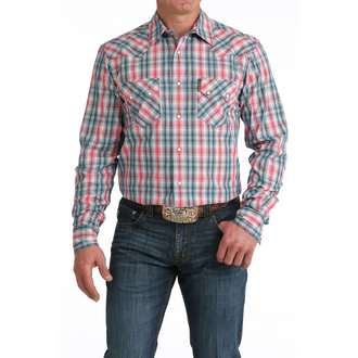 Cinch Cinch L/S Pink Plaid