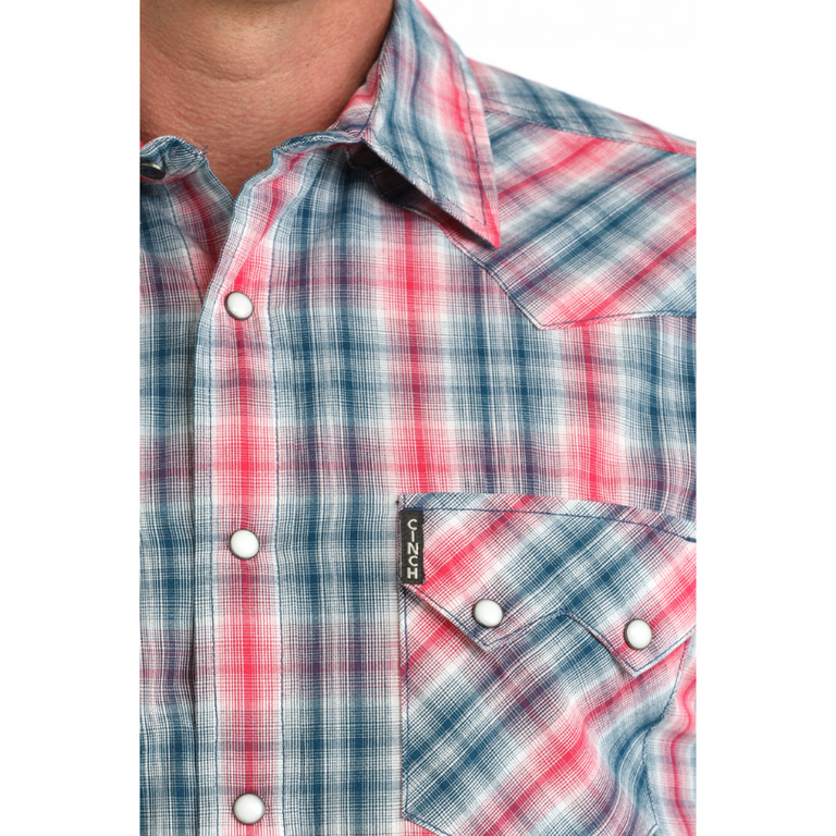 Cinch Cinch L/S Pink Plaid