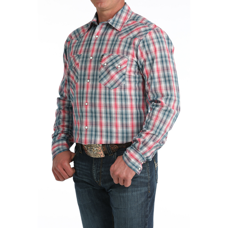 Cinch Cinch L/S Pink Plaid