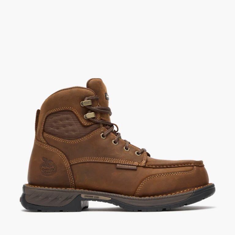 Georgia Georgia Athens 6", Zip Up, Nano Toe, WP Work Boot